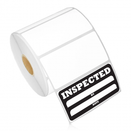 Direct Thermal Labels, white, 68mm x 38mm, 1 000, core Ø40mm