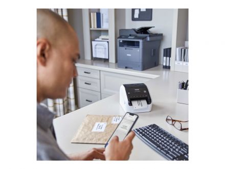 Brother QL-1110NWB Desktop Direct Thermal Printer 