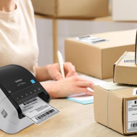 Brother QL-1110NWB Desktop Direct Thermal Printer 
