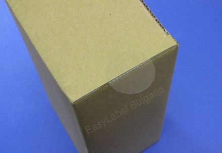 Self Adhesive Label Roll, transparent polyethylene, Ø25mm