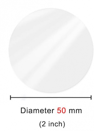 Closure labels, PE foil, Ø50mm, 8 000