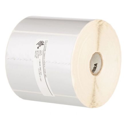 Zebra original 3006493 polyester labels, 38mm x 19mm, 12 rolls per box