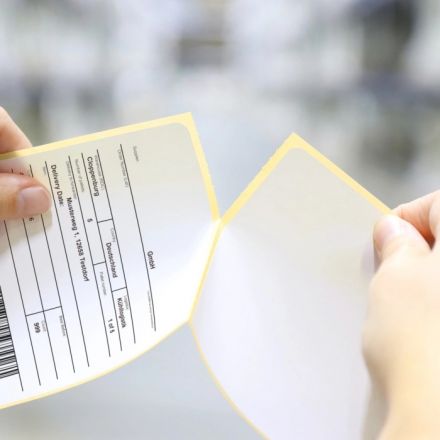 FanFold 100mm x 150mm Direct Thermal Labels - Perforated