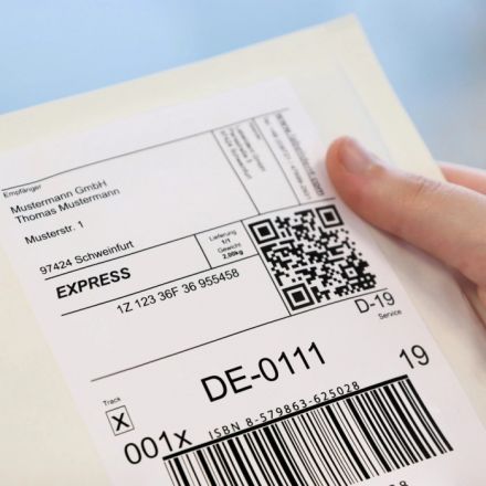 FanFold 100mm x 150mm Direct Thermal Labels - Perforated