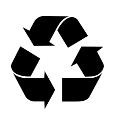 Символи за рециклиране, 18mm X 12mm