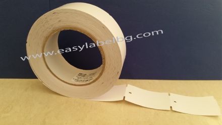 Cardboard clothing labels, White, 38mm x 61mm, 170g/m2, 1 000