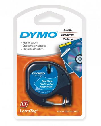 Пластмасова лента DYMO 91205, 12mm х 4m, синя