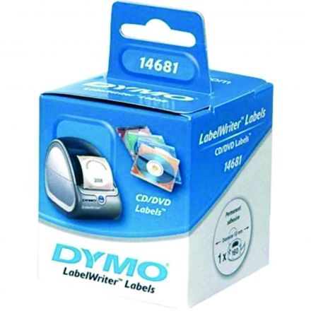 Dymo14681 CD/DVD Ø57mm, 160
