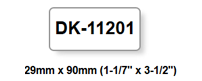 Етикети Brother DK-11201, 29mm x 90mm, Стандартни етикети за адреси, съвместими