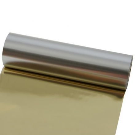 Thermal transfer ribbon - Premium Resin, 110mm x 300m, Metallic Gold PANTONE 871