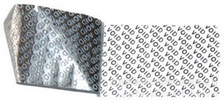 Security Warranty silver VOID Labels 45mm x 30mm /1/ 1 000