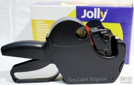 Маркиращи клещи Jolly S16, двуредови+5 бр. ролки бели етикети 26mm х 16mm