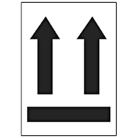 International Safe Handling Labels - Red Arrows, 100mm x 70mm, 200