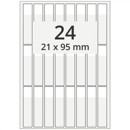 Cable Labels on Sheet A4, 100